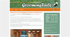 Desktop Screenshot of groomingtailspetsalon.com